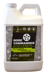 Bore commander HDD Utility Drilling Fluids